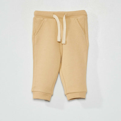 Pantalon de jogging en coton - Mixte Beige