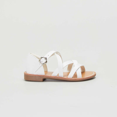 Sandales à brides Blanc