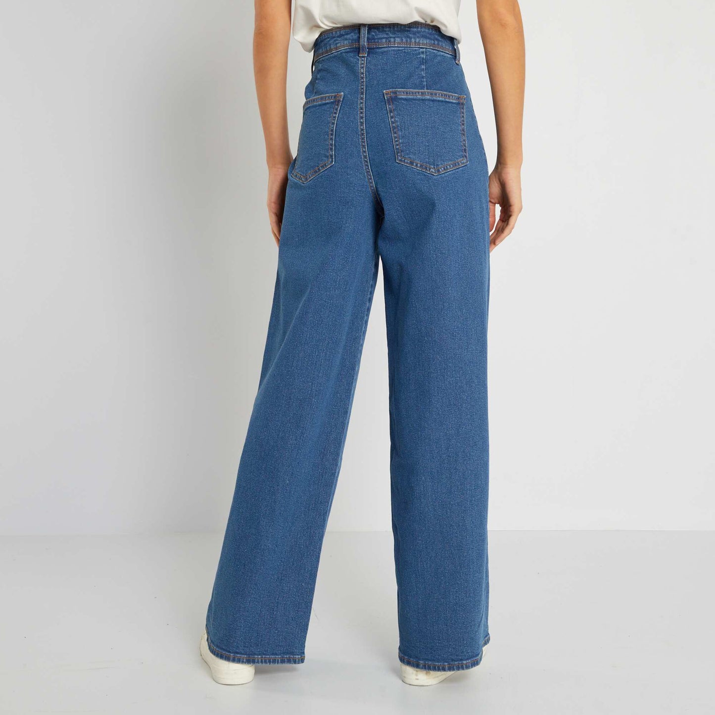 Jean wide leg Stone