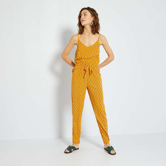 Combinaison pantalon Jaune