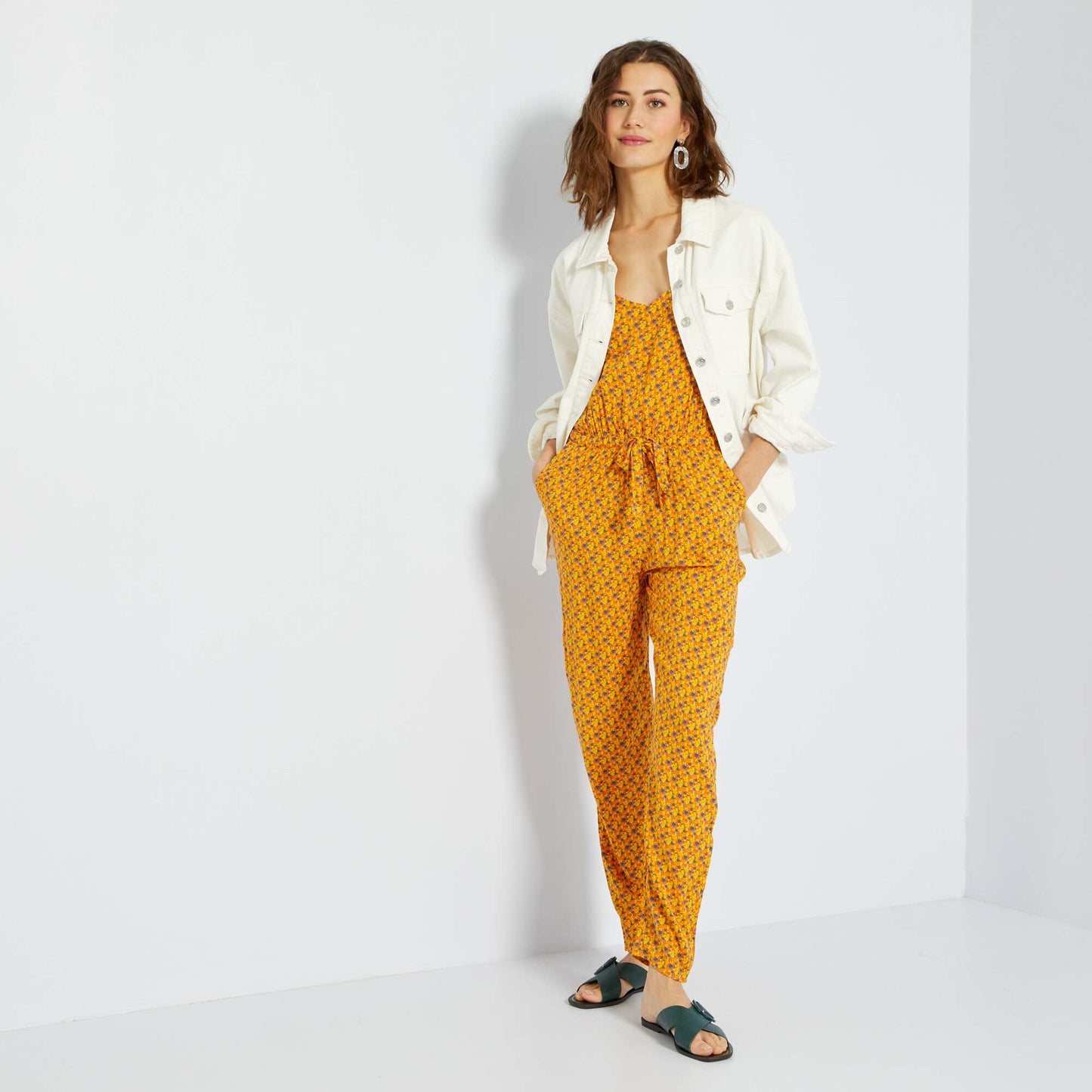 Combinaison pantalon Jaune