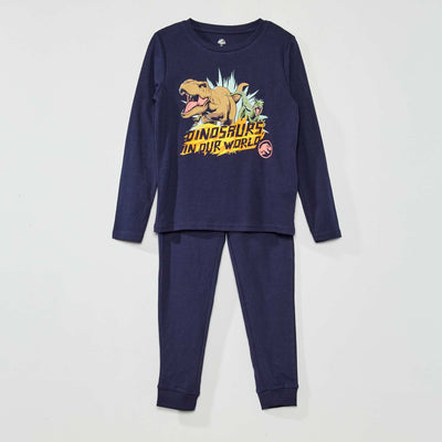 Pyjama long 'Jurassic World' Bleu marine
