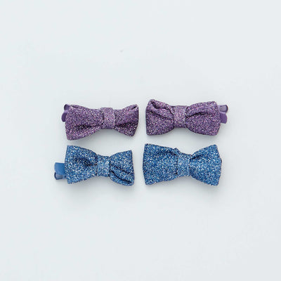 Lot de 4 pinces crocodiles multicolore