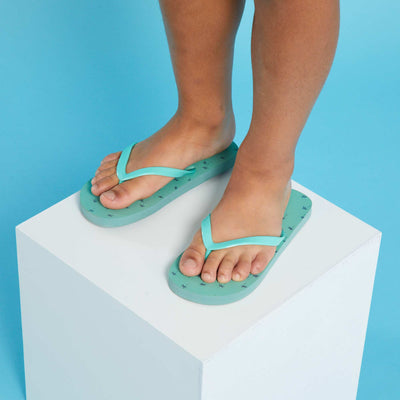 Tongs de plage Vert