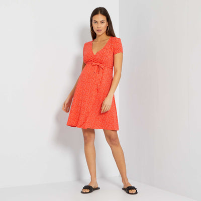 Robe de maternité Rose
