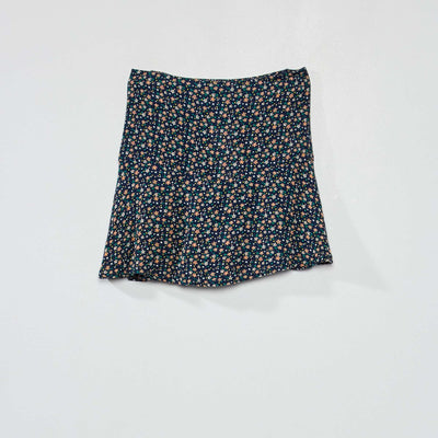 Jupe short Bleu marine