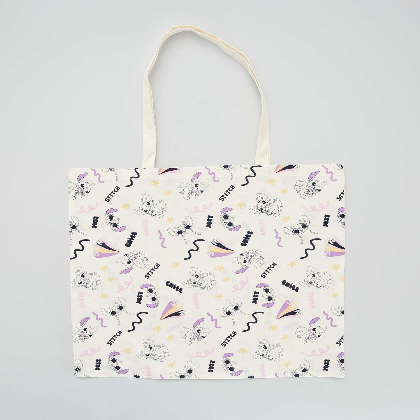 Tote-bag imprimé 'Disney' Blanc