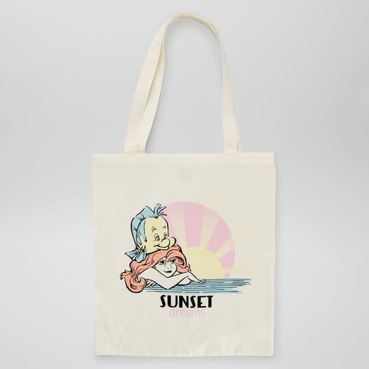 Tote-bag 'Disney' en toile Ariel