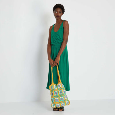 Robe longue Vert