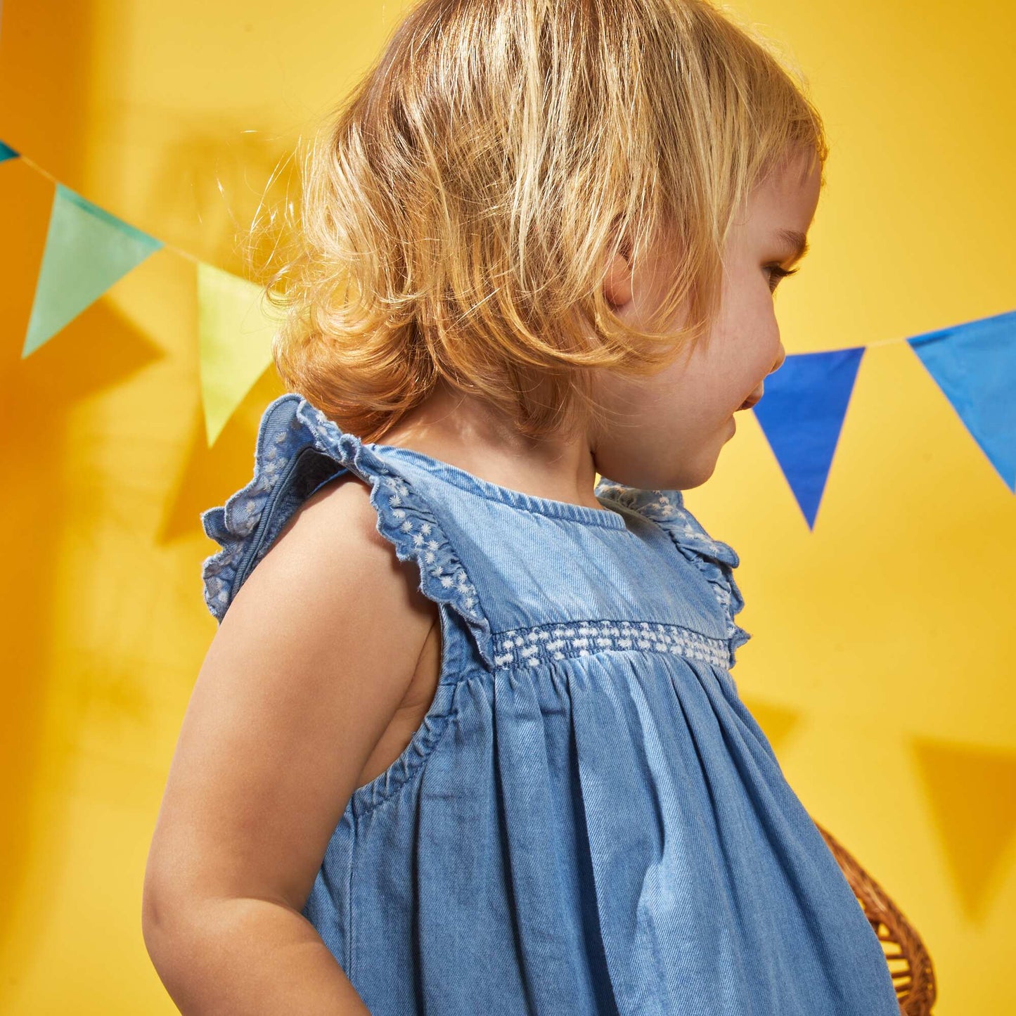 Ensemble robe + culotte - 2 pièces Bleu