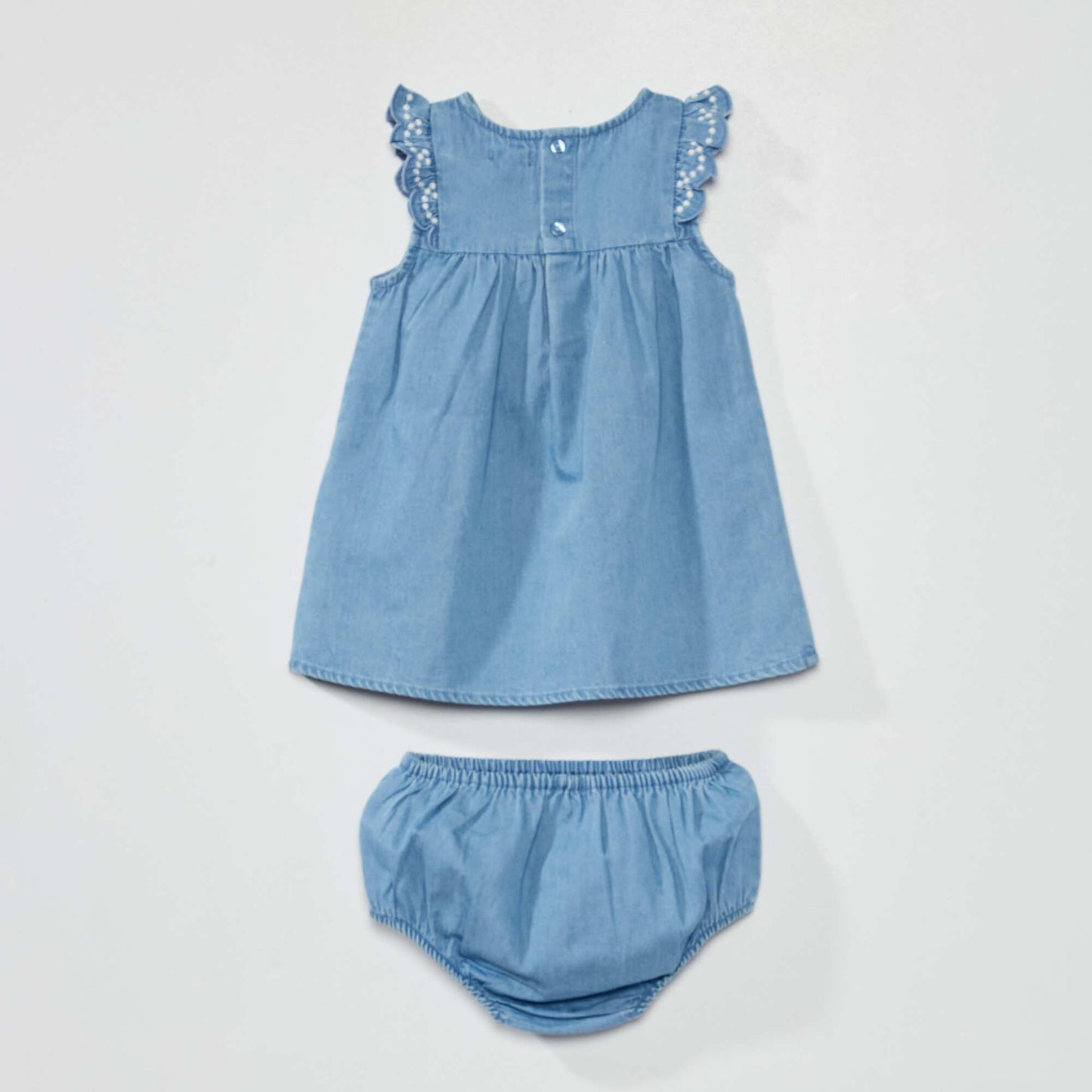 Ensemble robe + culotte - 2 pièces Bleu