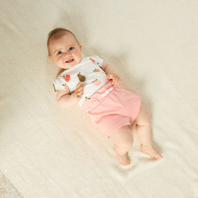 Short en molleton Rose