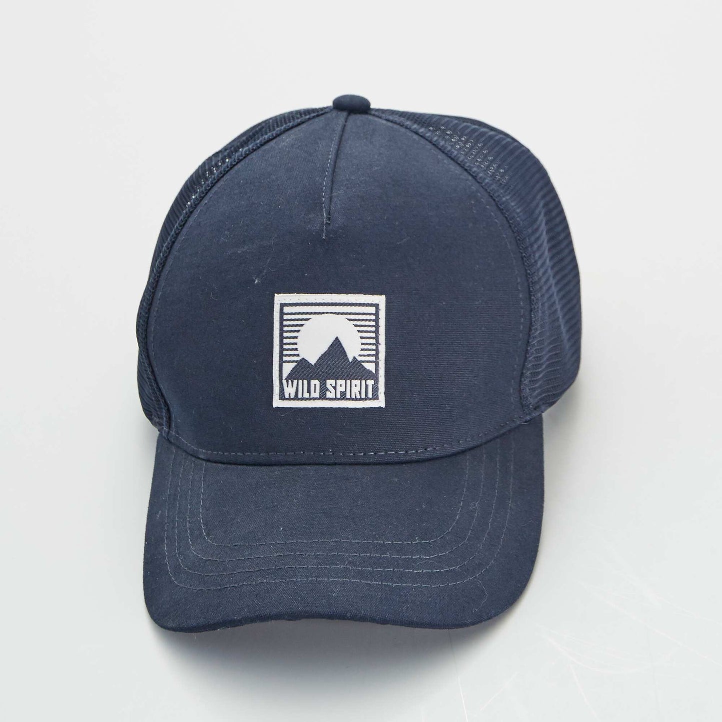 Casquette en toile Bleu