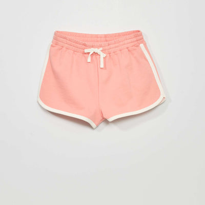 Short en molleton Rose