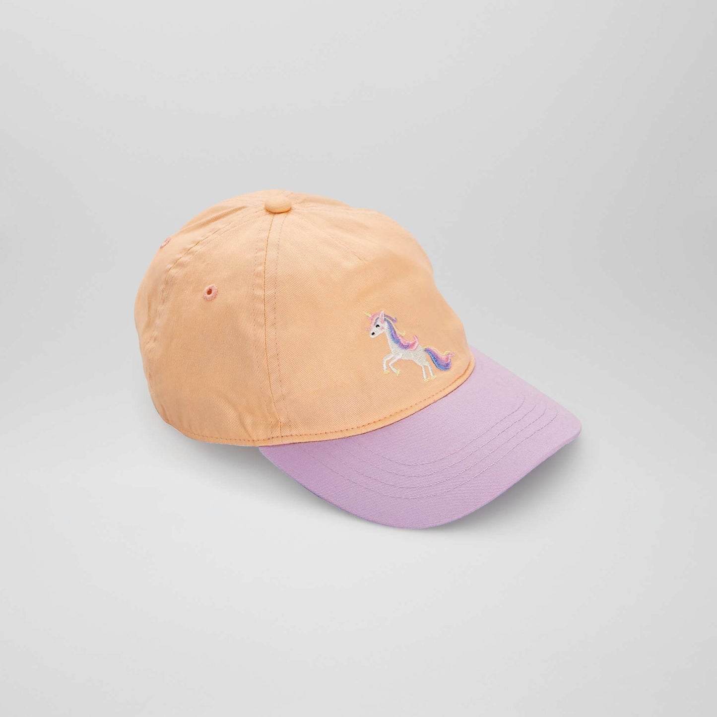 Casquette avec imprimé 'licorne' Violet/orange