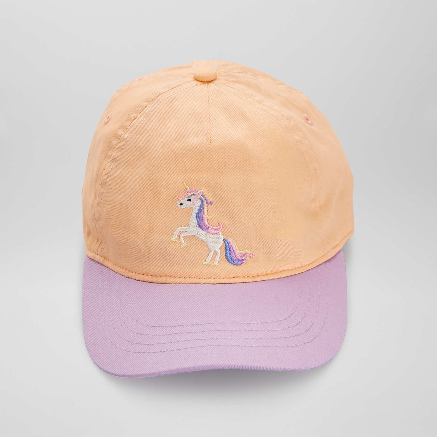 Casquette avec imprimé 'licorne' Violet/orange