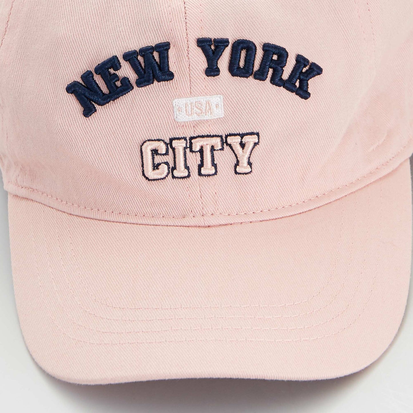 Casquette 'New York' rose