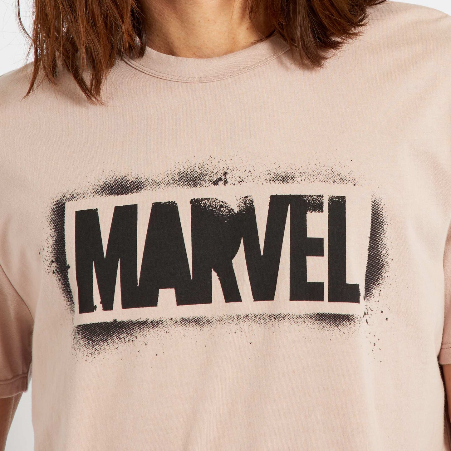 Pyjama court 'Marvel' en jersey - 2 pièces Noir/gris