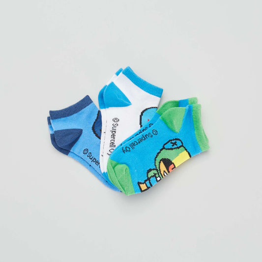 Lot de 3 paires de chaussettes 'Brawl Stars' Multicolore