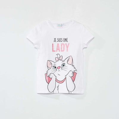 T-shirt 'Disney' en jersey Blanc