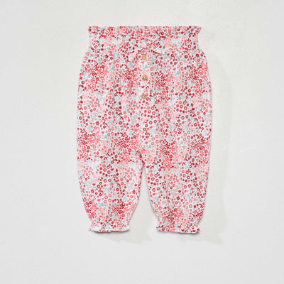 Pantalon fluide Rose
