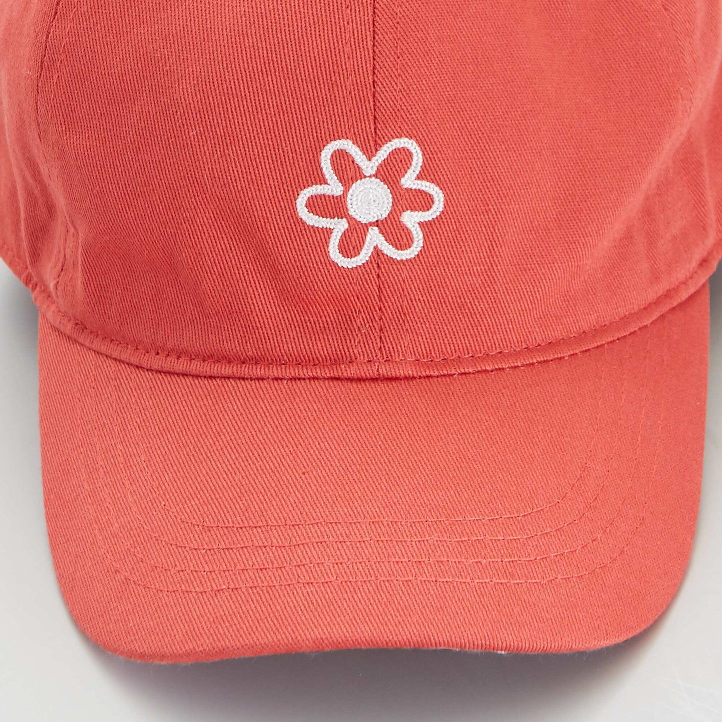 Casquette avec nœud fantaisie Rouge