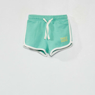 Short en molleton Vert