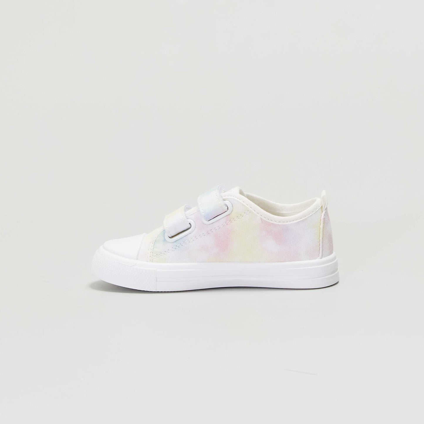 Baskets en tissu à scratchs Violet