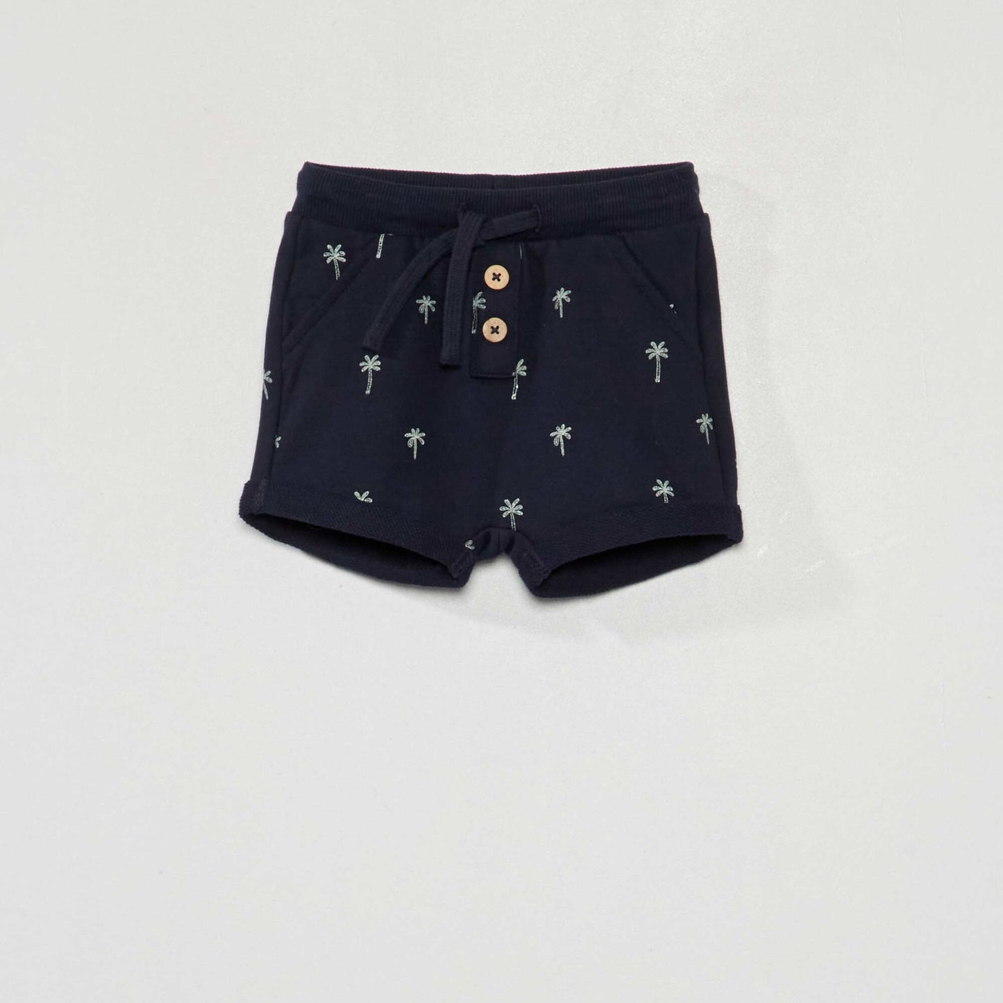 Short en french terry Bleu
