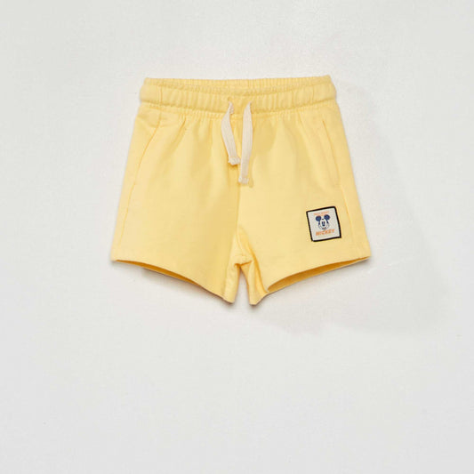 Short en molleton 'Disney Baby' Jaune