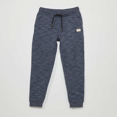 Jogging en molleton bleu marine