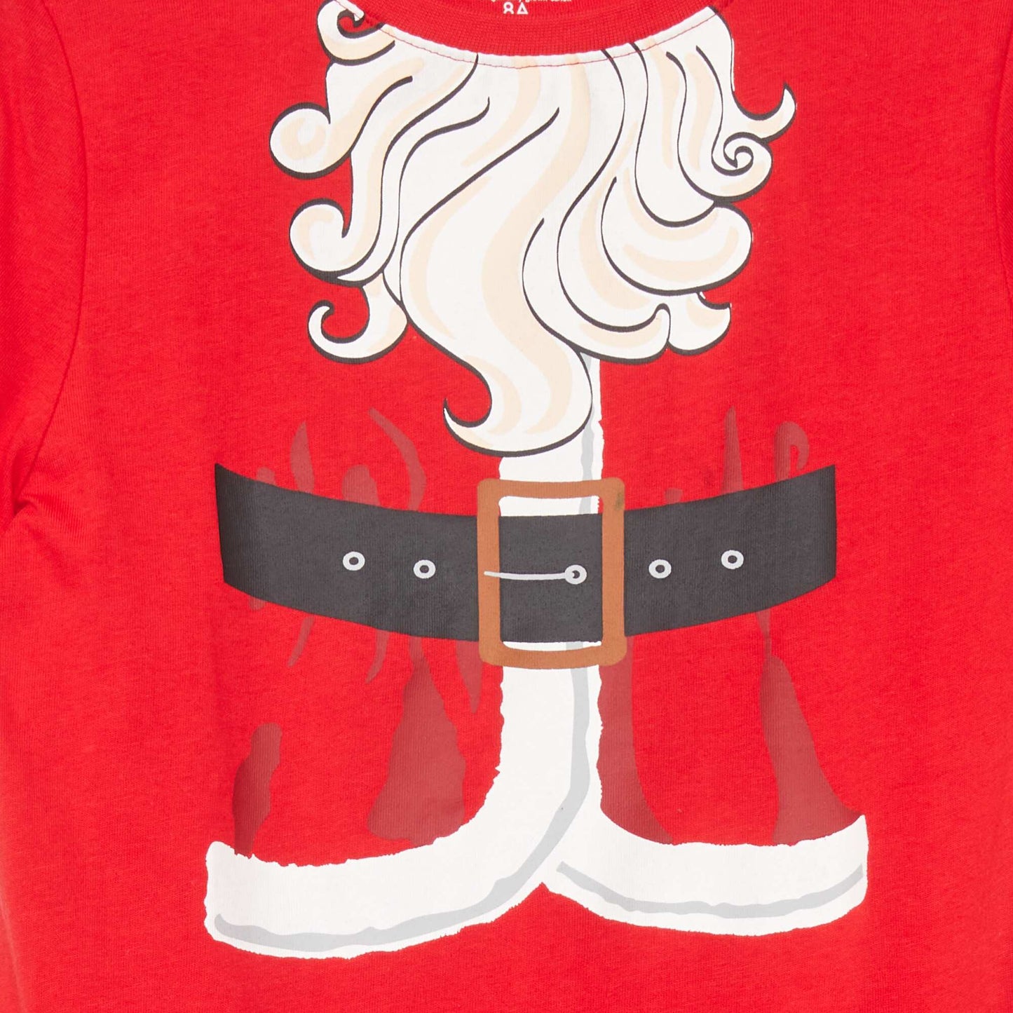 T-shirt en jersey 'Noël' Rouge