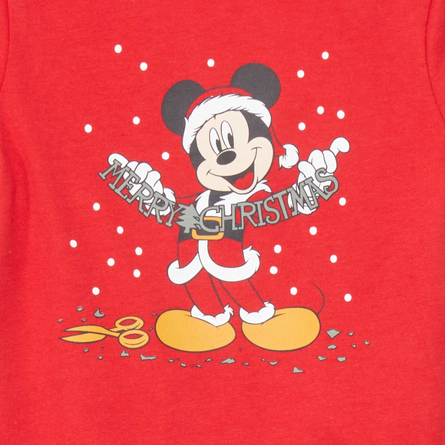 Ensemble t-shirt + short  'Mickey' - 2 pièces Rouge/bleu