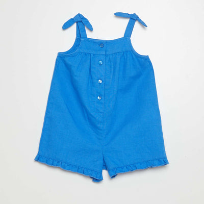 Combinaison courte Bleu