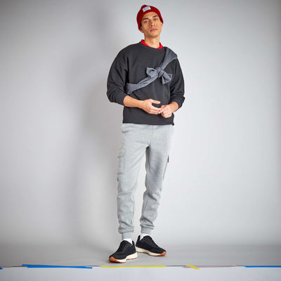 Pantalon jogging Gris chiné
