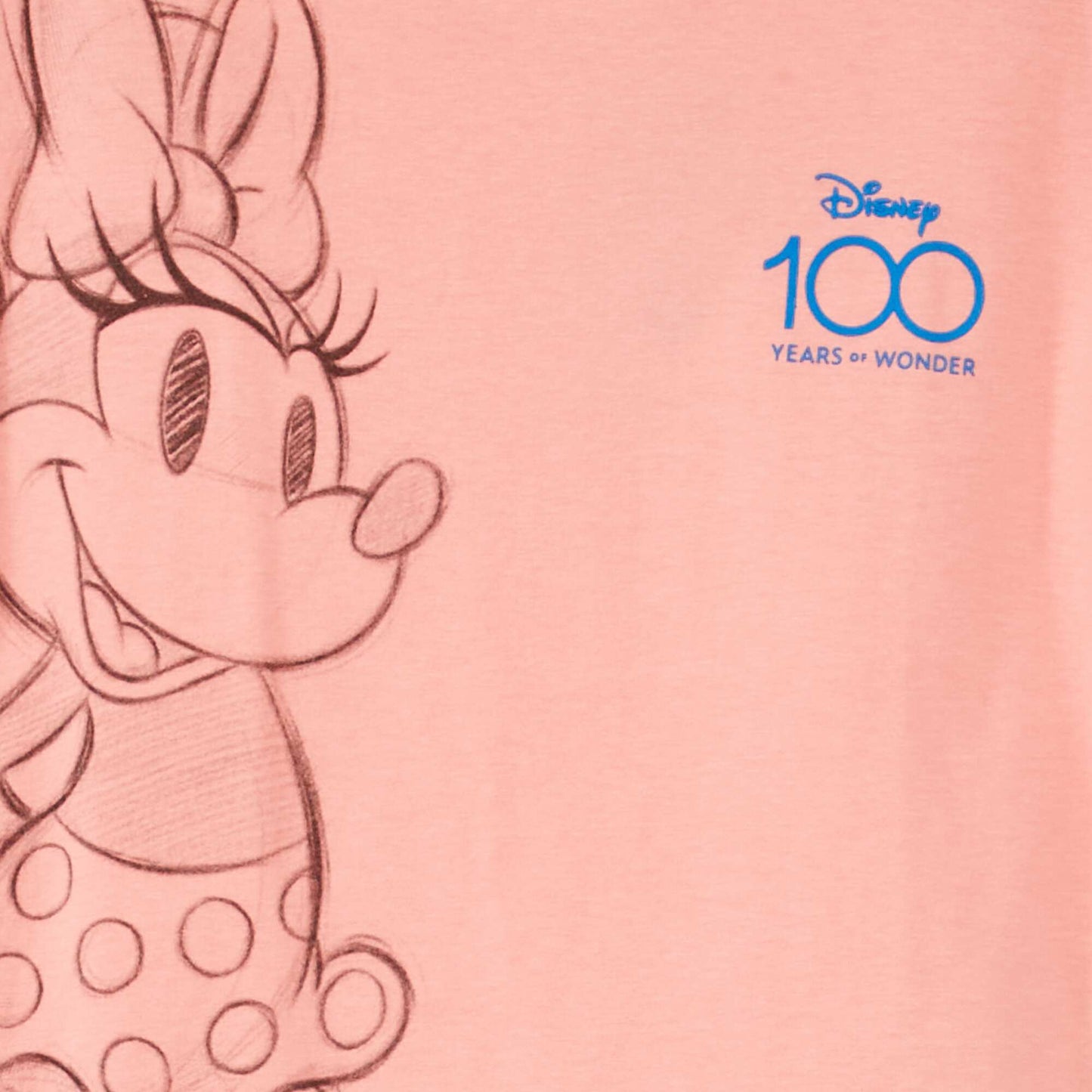 T-shirt 'Minnie' de 'Disney' Rose