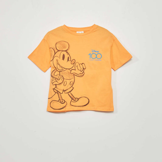 T-shirt 'Mickey' de 'Disney' Orange