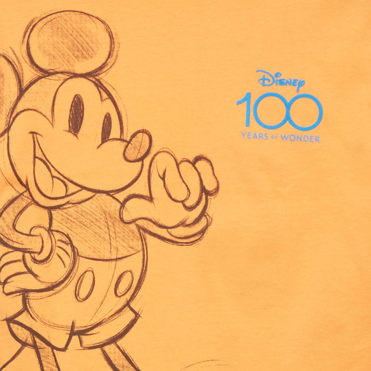 T-shirt 'Mickey' de 'Disney' Orange