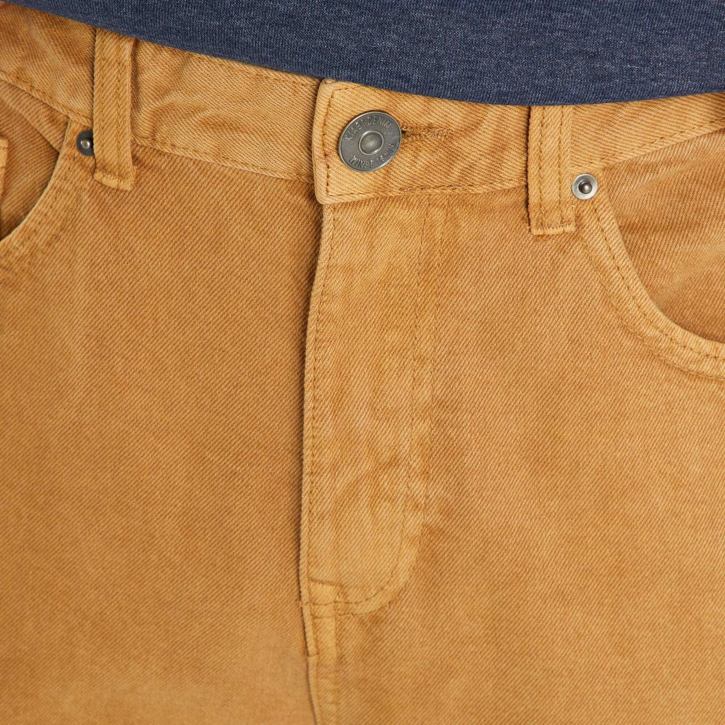 Jean large - L32 Beige