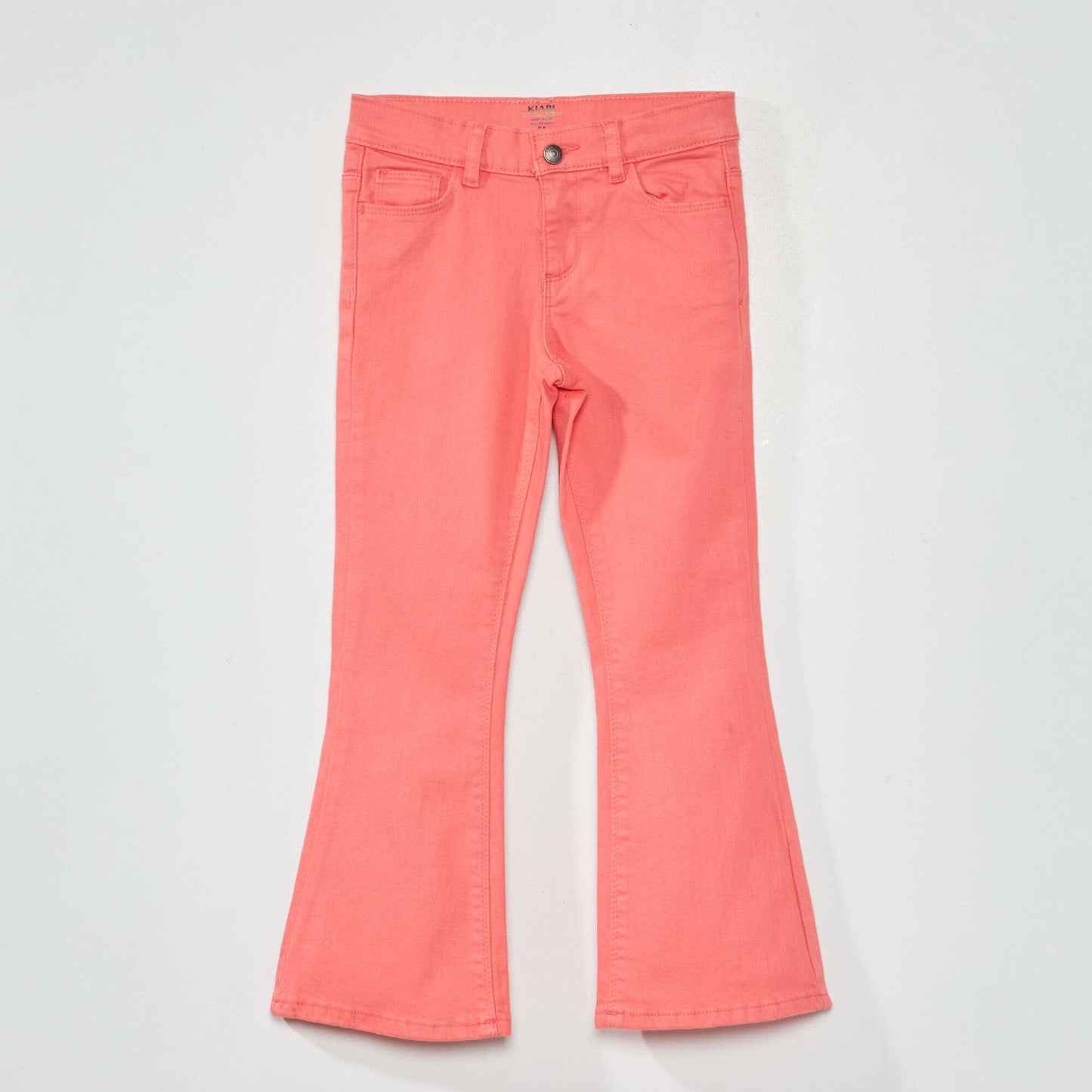 Pantalon uni rose