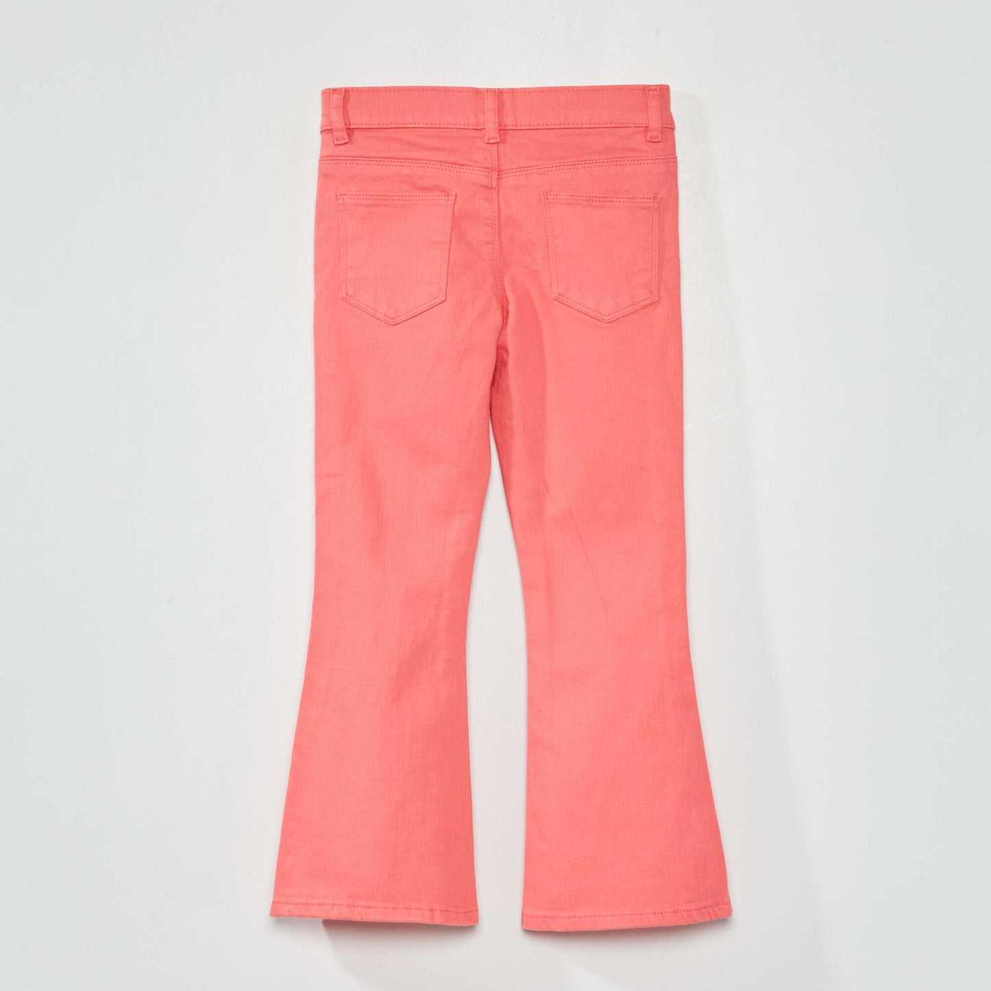 Pantalon uni rose